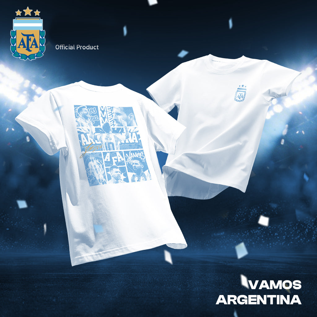 Argentina AFA Photo Collage Tee — White
